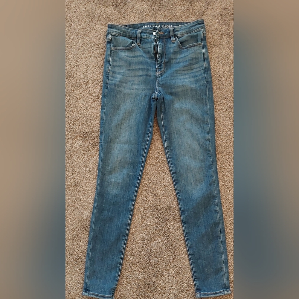 American Eagle Outfitters Denim Blue Jeggings